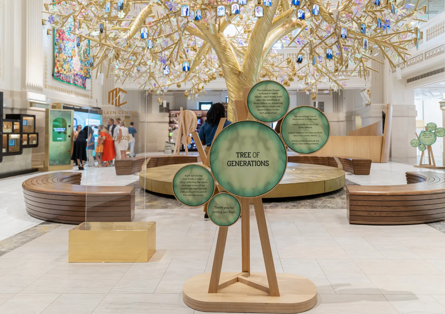 A photo of the Tree of Generations