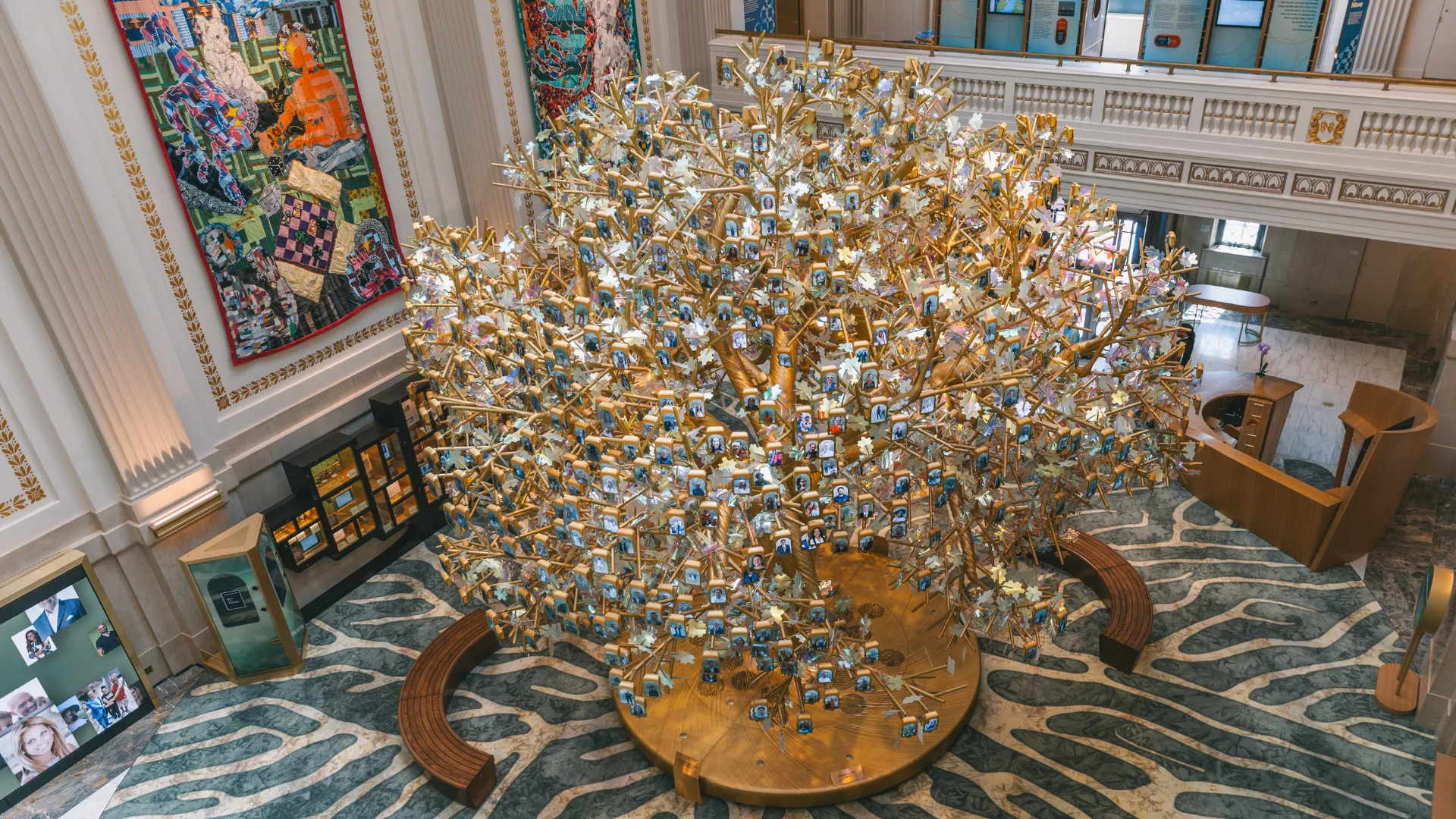 A photograph of the Tree of Generations