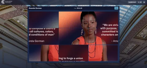 A preview of the PictoSlide game. 