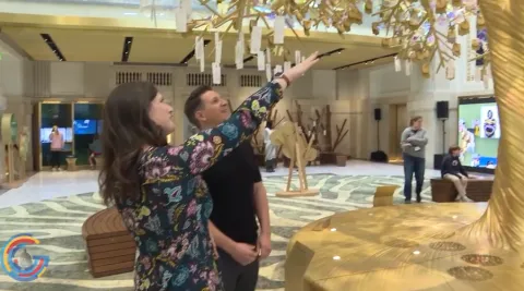 A screenshot from the Local News Live story.